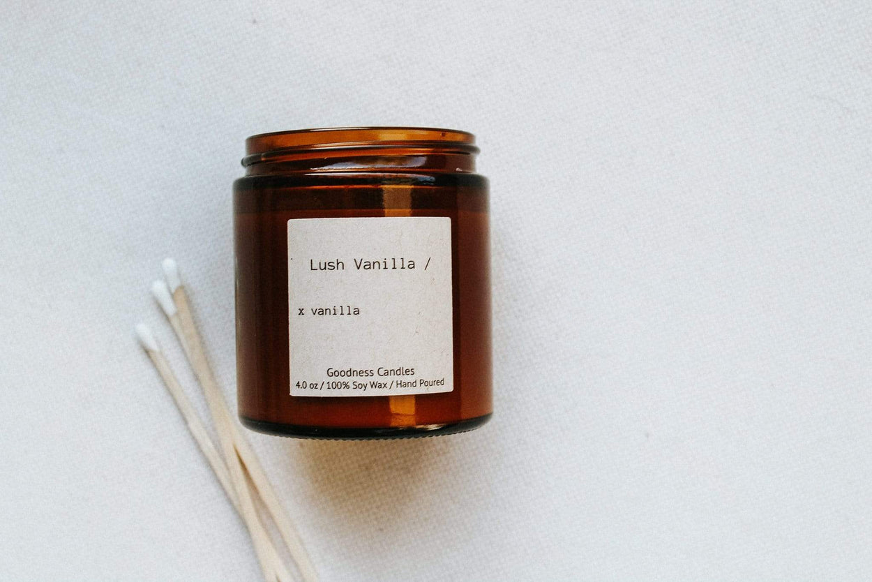 Lush Vanilla Goodness Candles