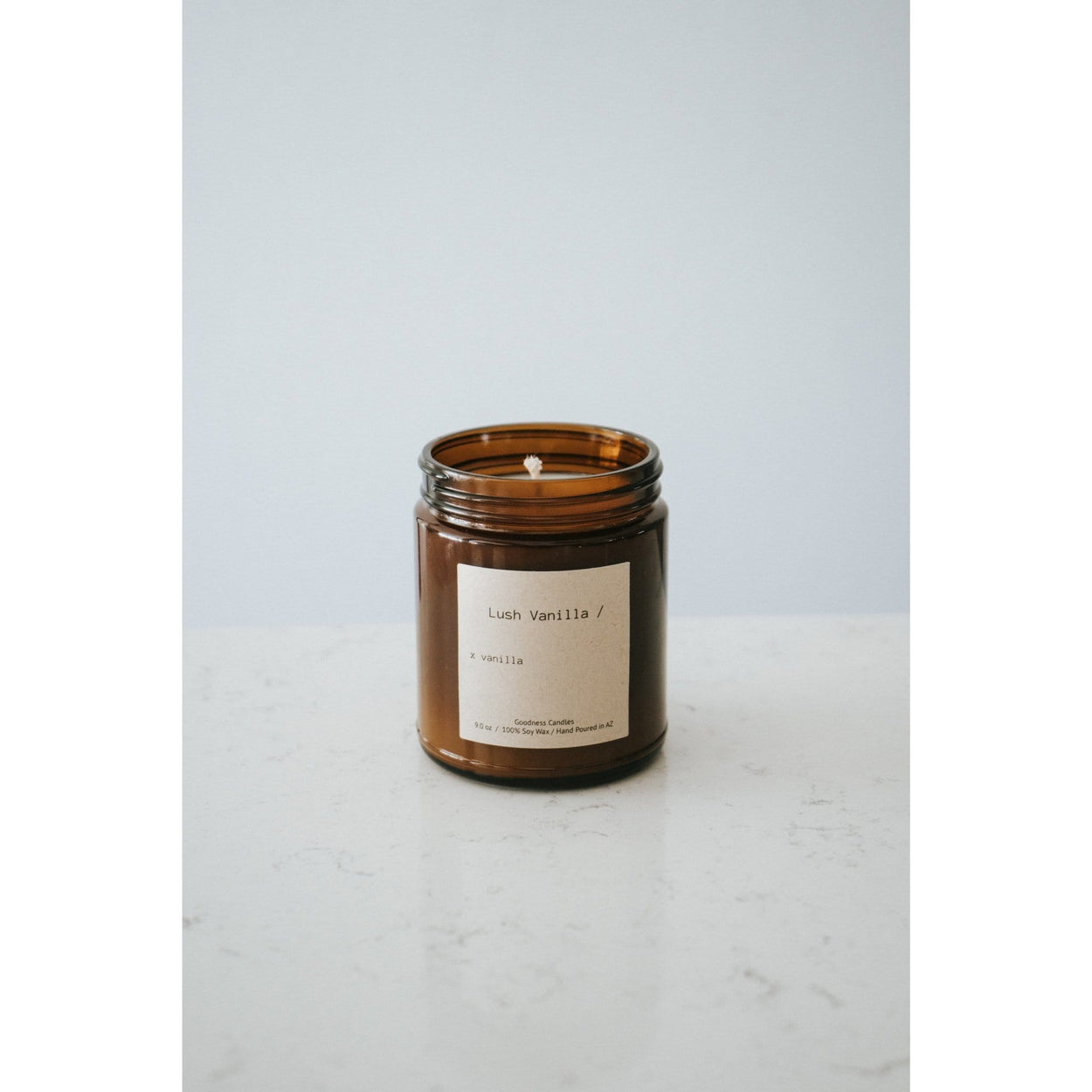 Candles vanilla fragrance Lush Vanilla Gooodness Candles goodnesscandles.com