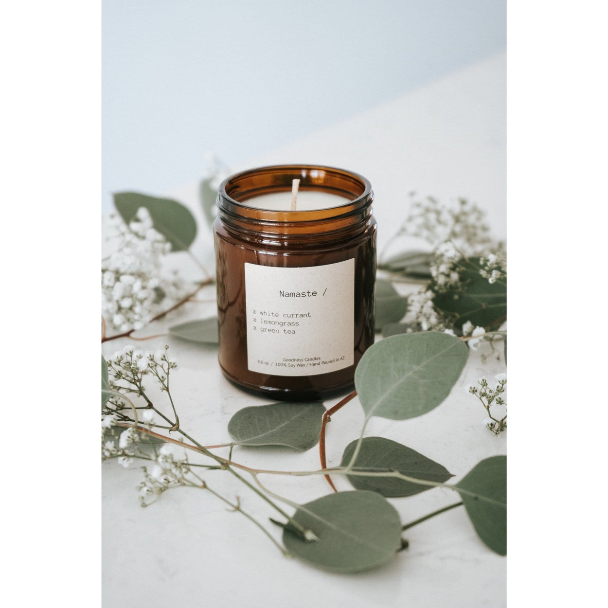 candles Namaste candle Namaste Gooodness Candles goodnesscandles.com