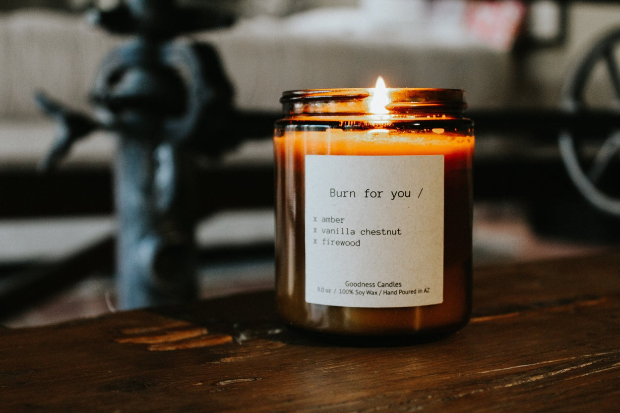 Burn for you Goodness Candles