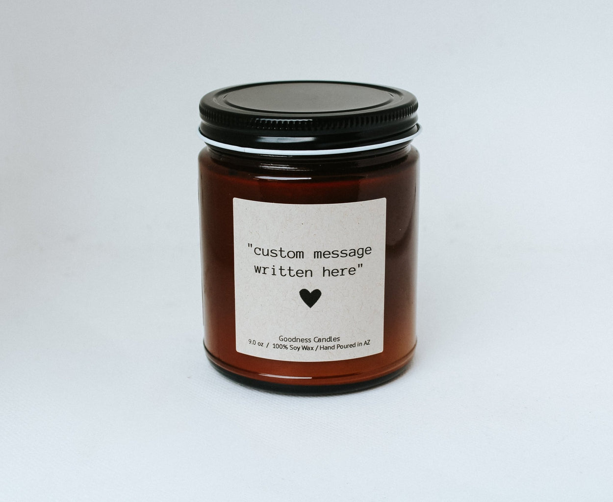 "Custom Label" Goodness Candles