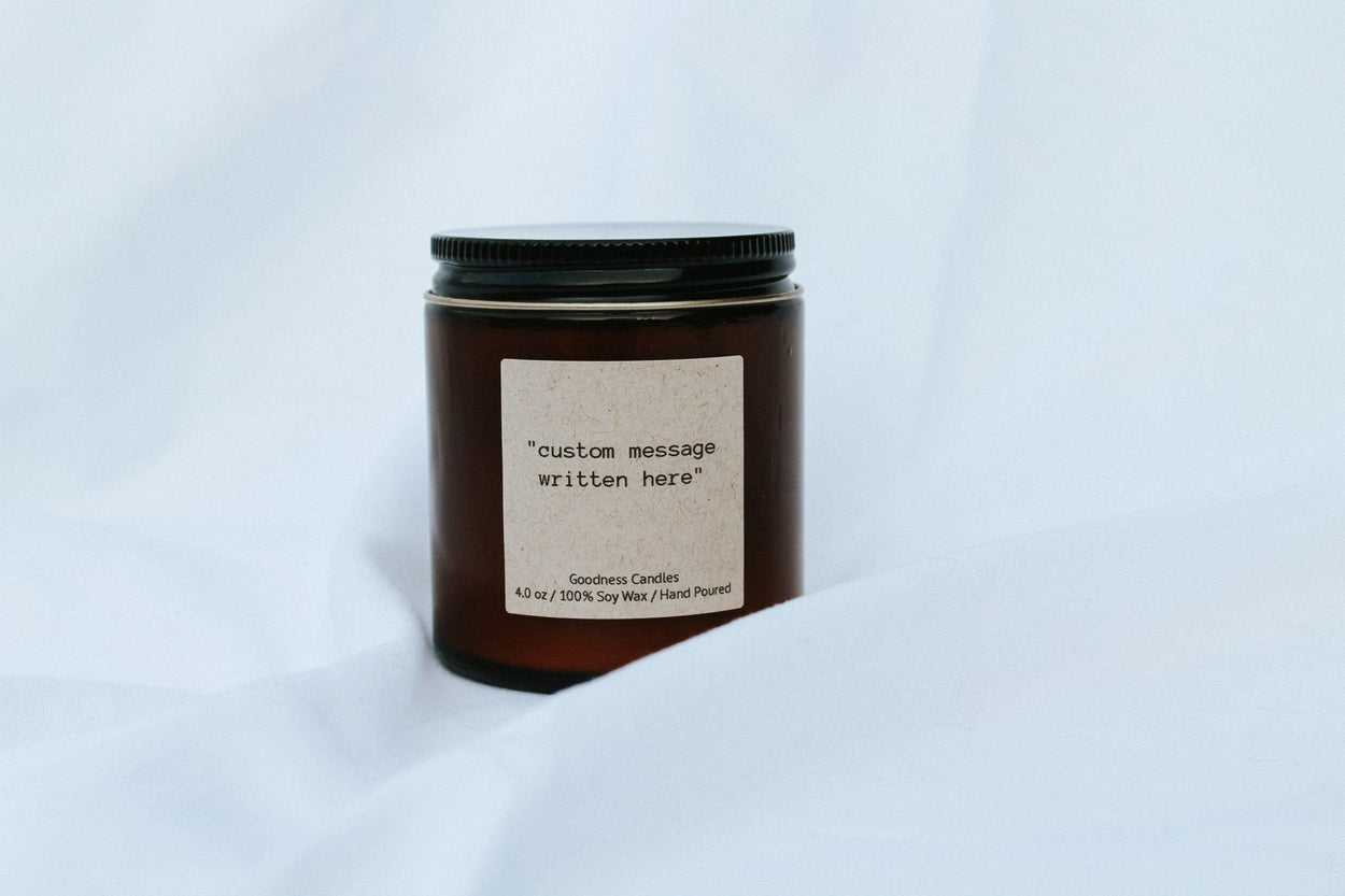 Mini Custom Label Goodness Candles