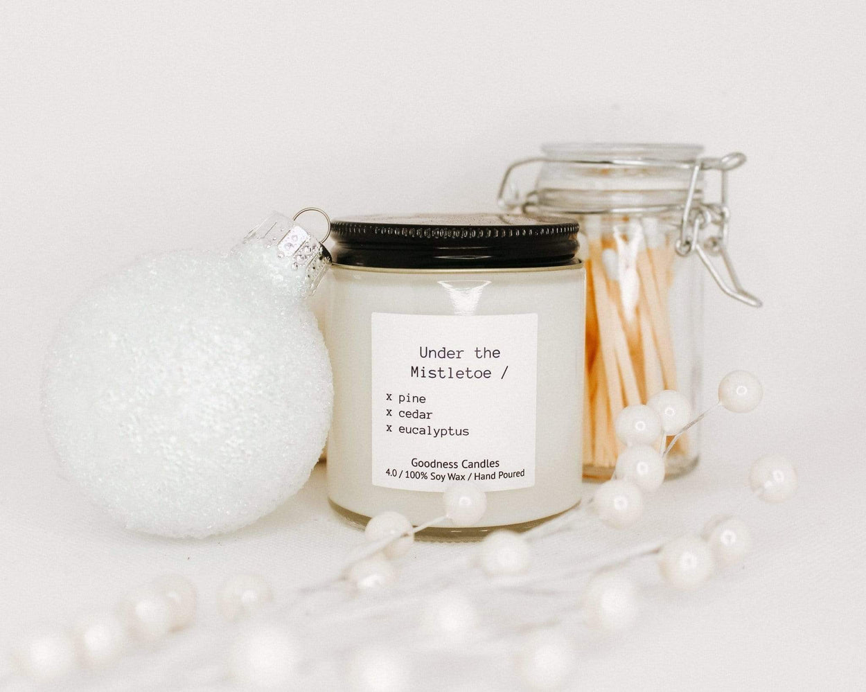 Under the Mistletoe Goodness Candles